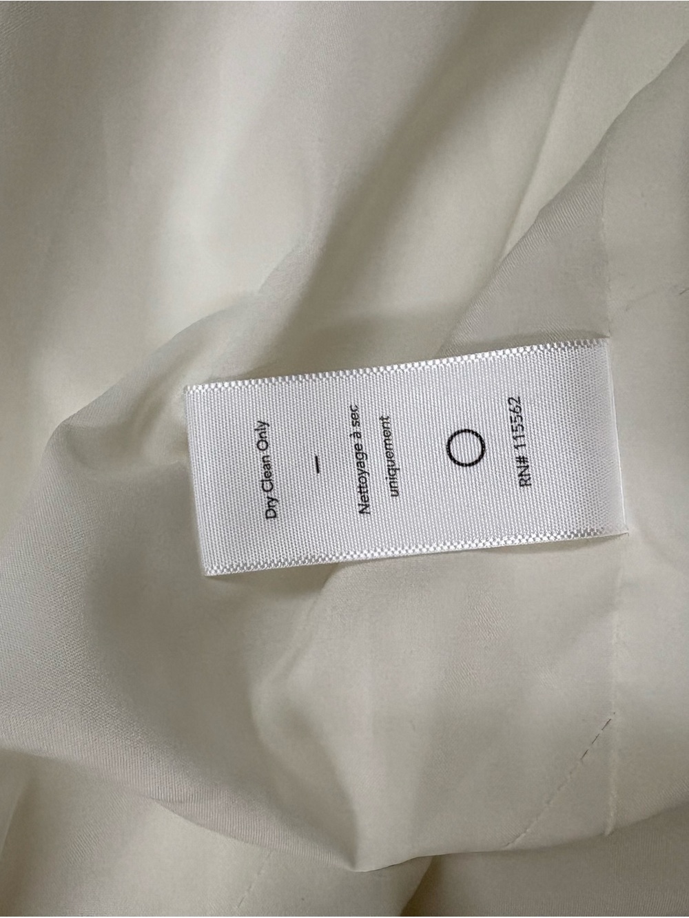 Likely One-Shoulder Cream Midi Dress with Side Slit - Picture 12 of 13